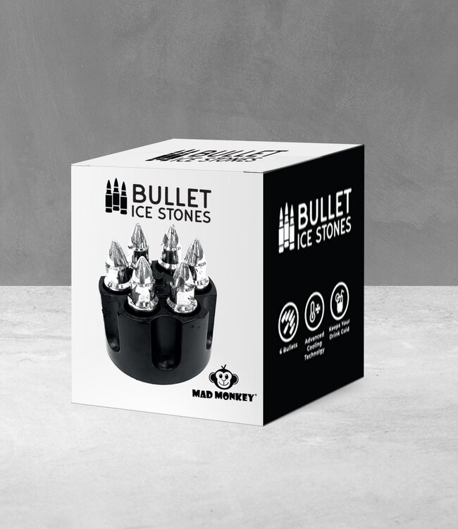 Mad Monkey - ijsblokjeshouder met cartridges