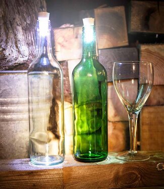 LED-flessenlamp "Luminous Corks" (2 stuks)