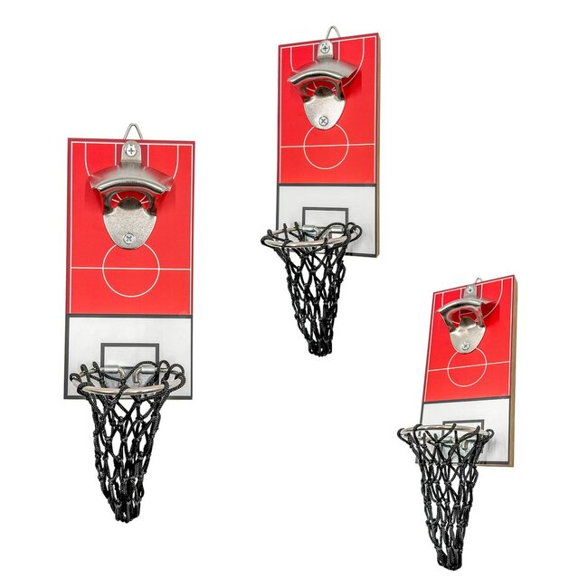Mad Monkey - Basketbal flesopener voor aan de muur
