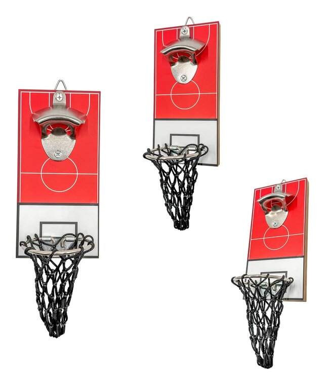Mad Monkey - Basketbal flesopener voor aan de muur