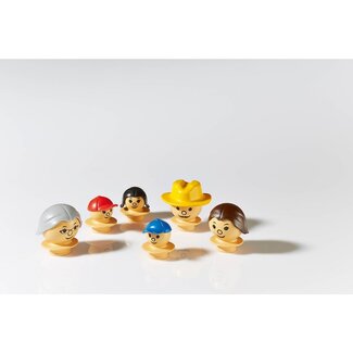 Mad Monkey Plasticant Mobilo 127 figuren - 6 delen, helder