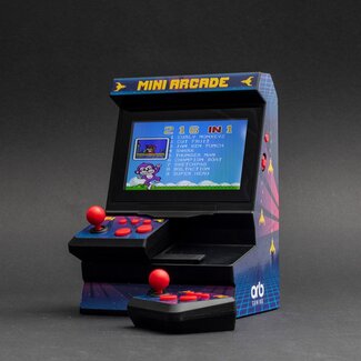 Mad Monkey ORB - Mini Arcade Machine met dubbele controller - incl. 300x 8-bit games
