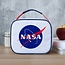 NASA lunchtas met ritssluiting - wit