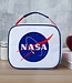 NASA lunchtas met ritssluiting - wit