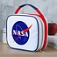 NASA lunchtas met ritssluiting - wit
