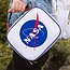 NASA lunchtas met ritssluiting - wit