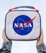 NASA lunchtas met ritssluiting - wit