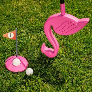 Mad Monkey Golfset "Flamingolf".