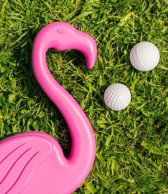 Golfset "Flamingolf".