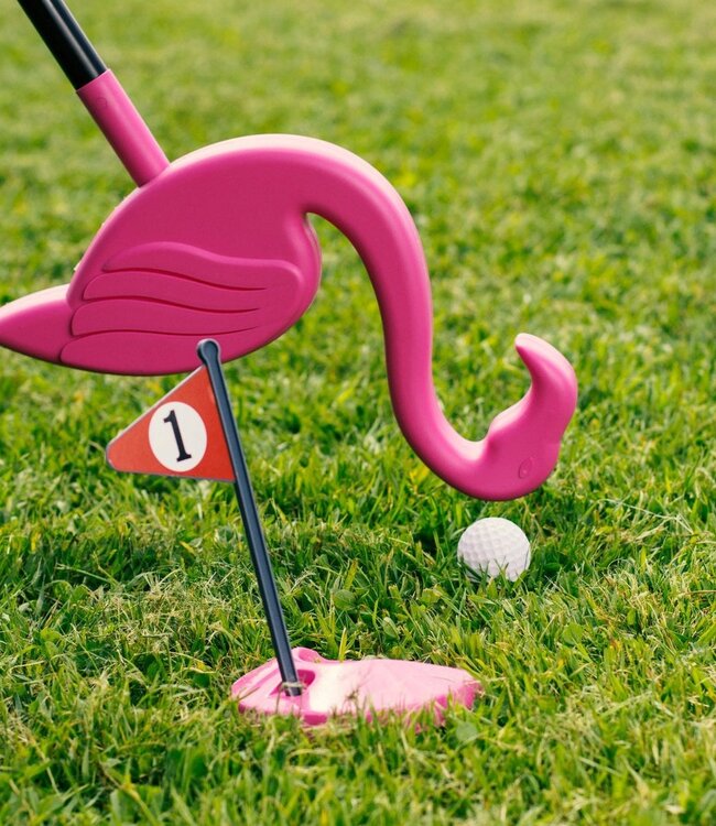 Golfset "Flamingolf".