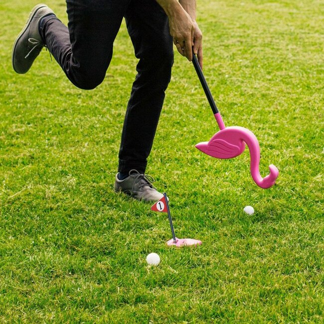 Golfset "Flamingolf".