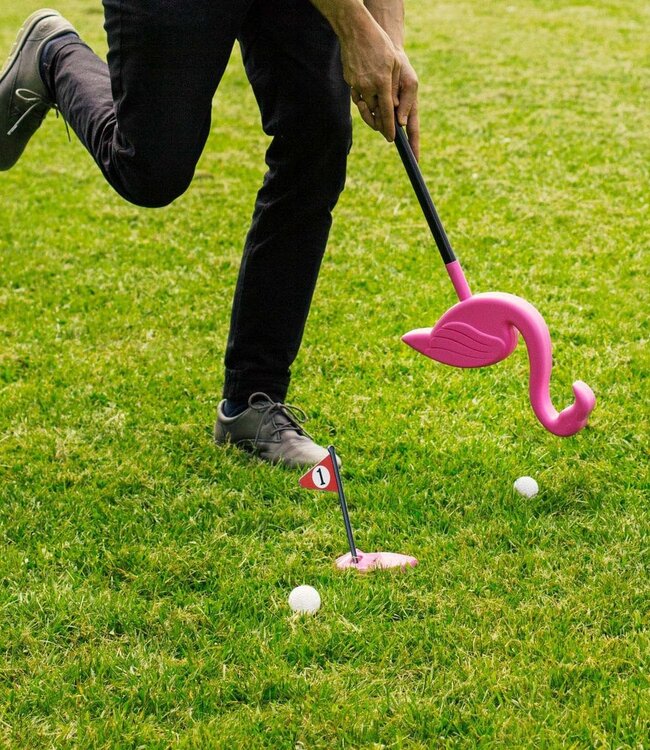 Golfset "Flamingolf".