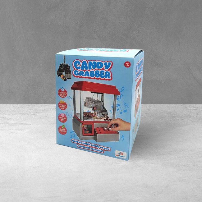 Mad Monkey - Candy Grabber snoepgrijpmachine, speelgoed