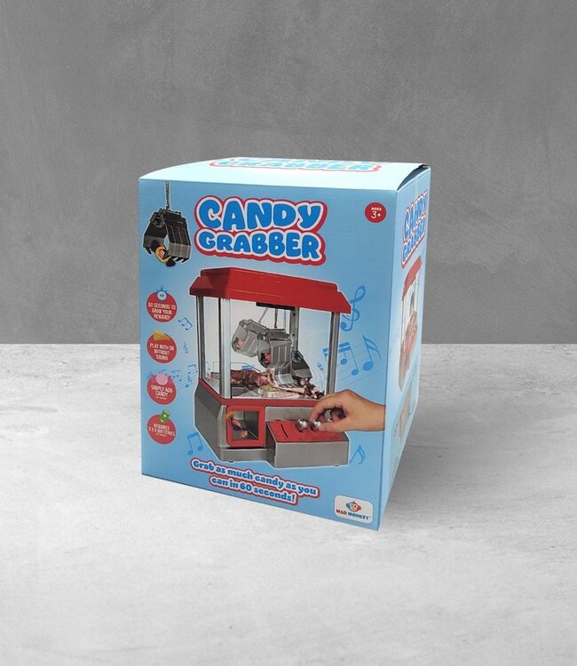 Mad Monkey - Candy Grabber snoepgrijpmachine, speelgoed