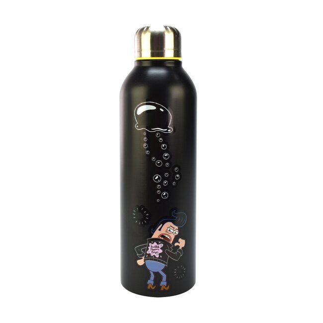 SpongeBob drinkfles van roestvrij staal, 700 ml, SpongeBob en Patrick blazen zeepbellen, officiële merchandise, ideaal cadeau-idee