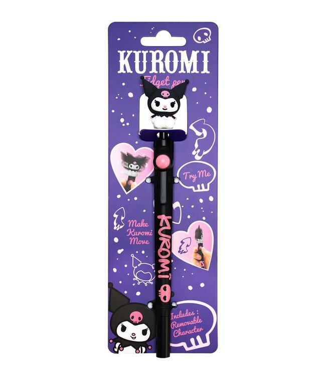 Sanrio Kuromi - Fidgetpen inclusief een collectief figuur