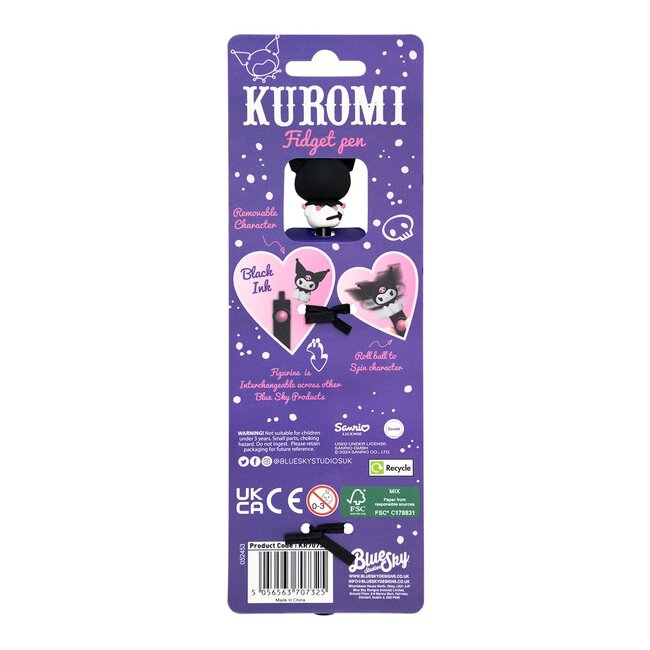 Sanrio Kuromi - Fidgetpen inclusief een collectief figuur
