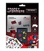 Transformers-stickerset, meer dan 50 stickers in het ontwerp van Optimus Prime & Co., officiële merchandise