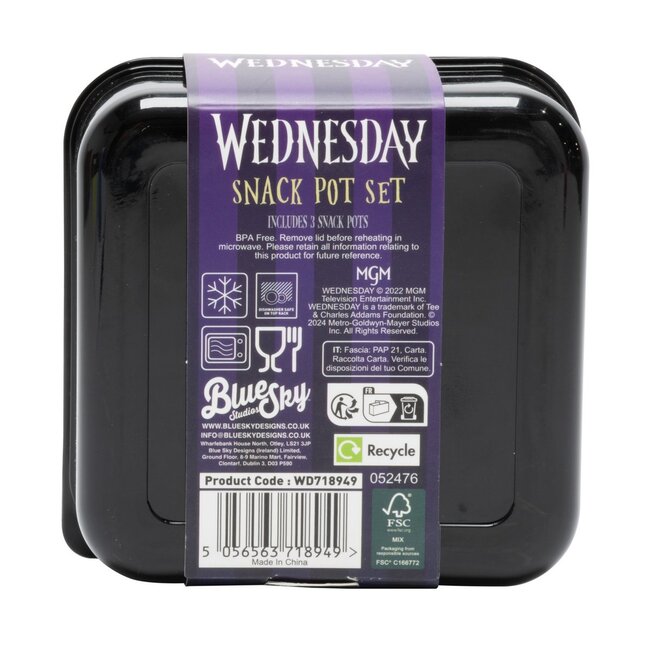 Woensdag - 3 in 1 Snackboxen