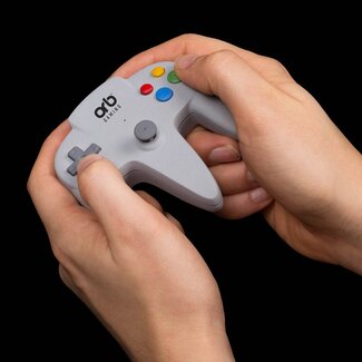 Mad Monkey ORB - Retro Arcade Games TV Controller grijs -incl. 200x 8-bits spellen