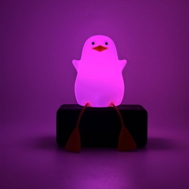 Mad Monkey - "Ducky Lamp" met 7 kleuren en timerfunctie