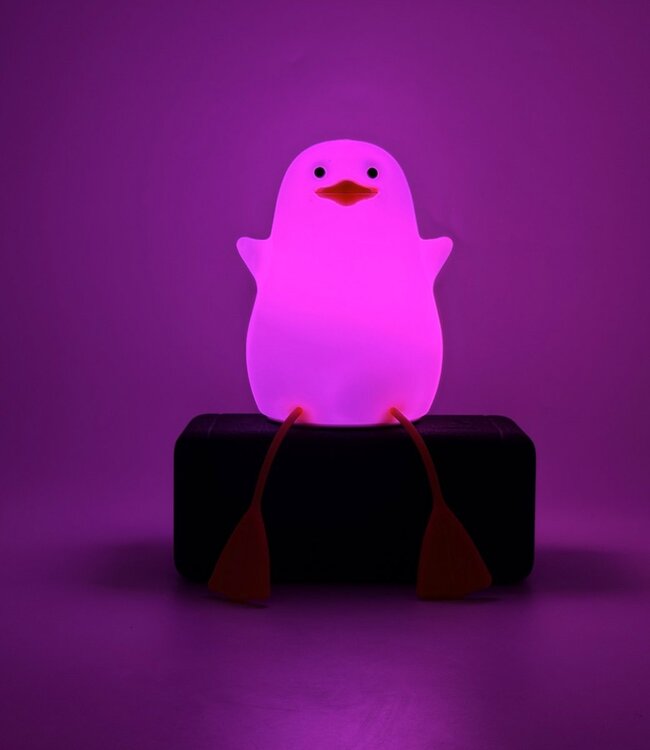 Mad Monkey - "Ducky Lamp" met 7 kleuren en timerfunctie