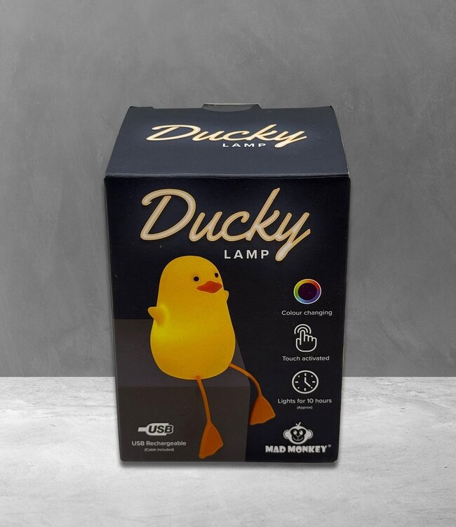 Mad Monkey - "Ducky Lamp" met 7 kleuren en timerfunctie