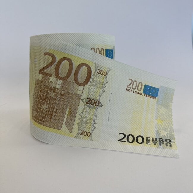 Mad Monkey - toiletpapier 200 euro