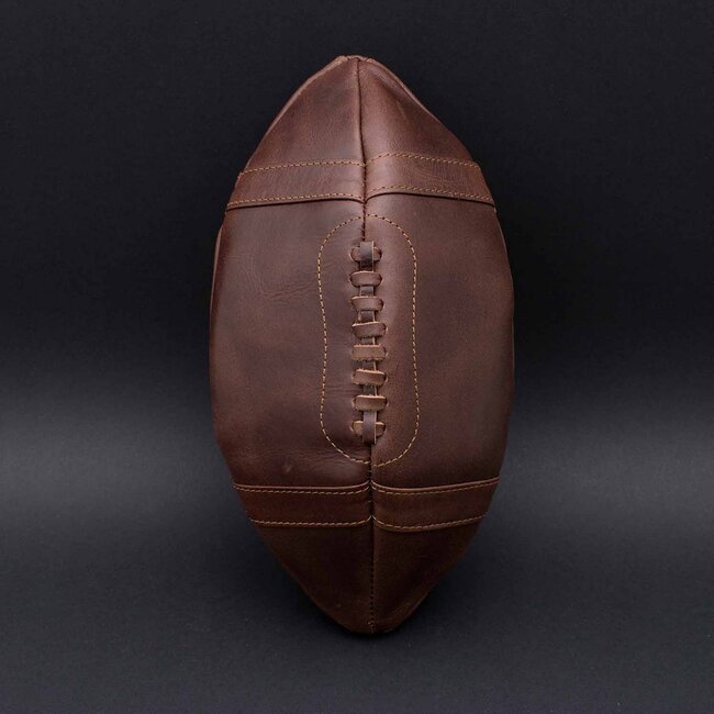 Mad Monkey - toilettas van echt leer "American Football"
