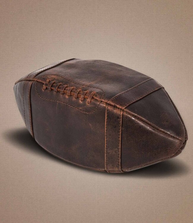 Mad Monkey - toilettas van echt leer "American Football"