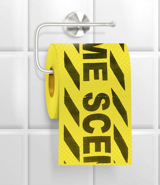 Wc-papier - Plaats delict