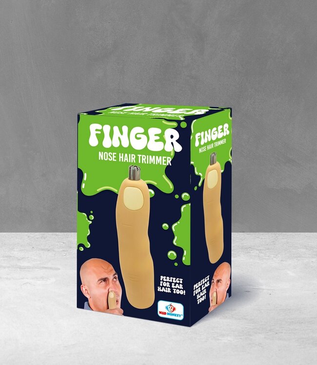 Mad Monkey - Finger Nasen Haar Trimmer