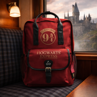 Mad Monkey Harry Potter rugzak 9 ¾, ideaal als schoolrugzak