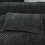 Chevron Teddy Antraciet 200 x 200/220