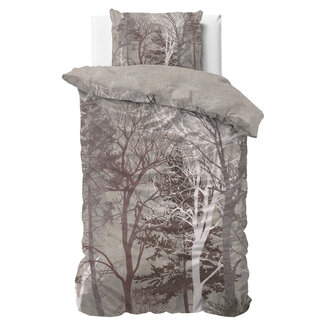 Dreamhouse Indre Taupe 140 × 220 - Duvet Cover