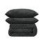 Sleeptime Chevron Teddy Anthracite 200 × 200/220 - Duvet Cover