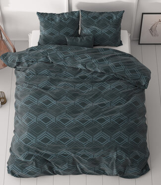 Sleeptime Wavey marineblauw 240 x 200/220