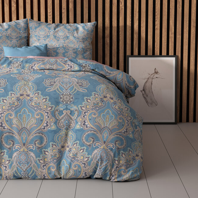 Sleeptime Giselle Blau 240 × 200/220 - Bettbezug