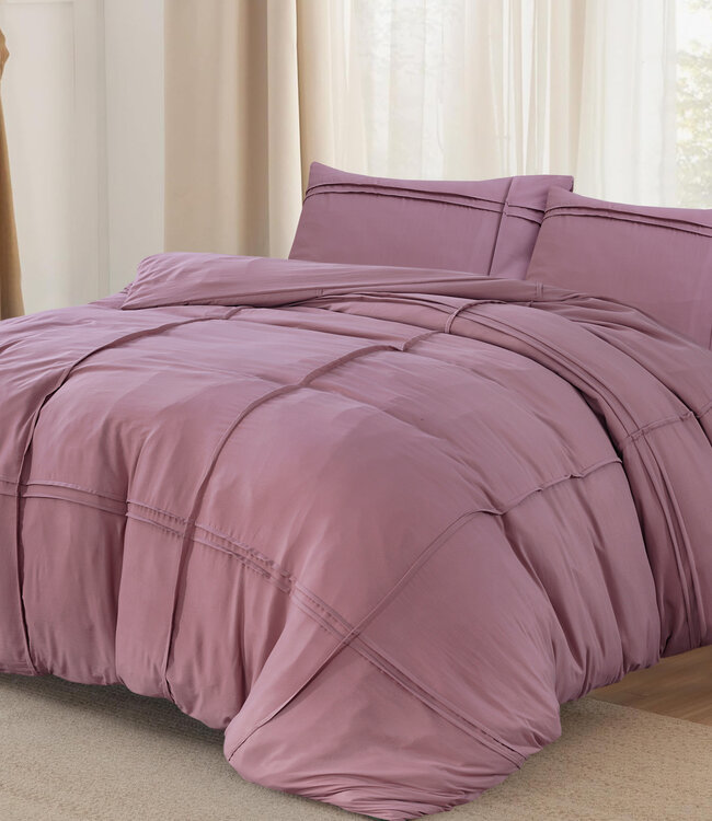 DD gewassen getuft oudroze 240 x 200/220