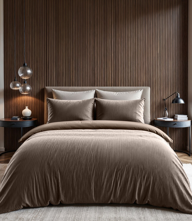 Fluweel Cartier Taupe 240 x 220