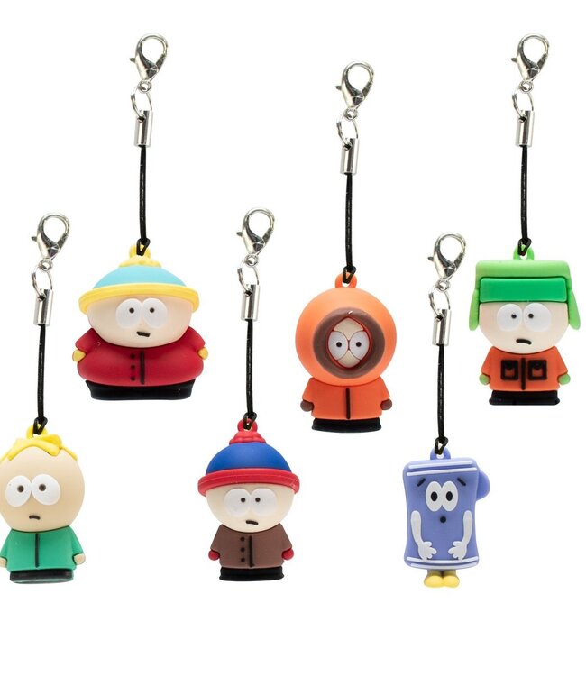 South Park balpen met 2 verzamelkarakters, pen in het ontwerp van de cultserie, ideaal voor fans