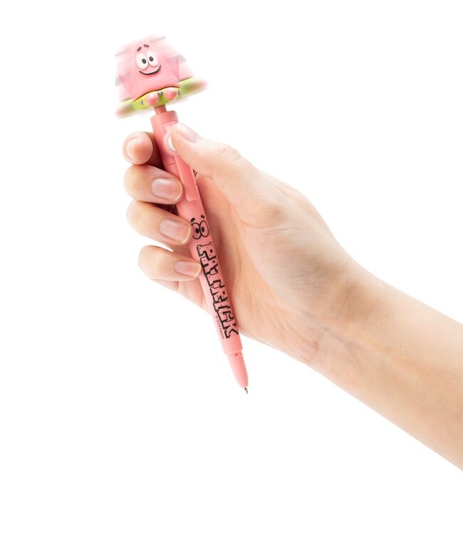 Spongebob Squarepants Patrick balpen, fidgetpen met clip-on figuur, penmerchandise