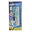SpongeBob SquarePants schrijfset, 6-delige schrijfset met pen, gum, liniaal & Co., ideaal cadeau-idee voor alle SpongeBob-fans