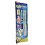 SpongeBob SquarePants schrijfset, 6-delige schrijfset met pen, gum, liniaal & Co., ideaal cadeau-idee voor alle SpongeBob-fans