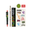 Ninja Turtles TMNT 6-delige schrijfset, schrijfset met balpen, potlood, liniaal & Co., officiële merchandise, ideaal voor beginnende school