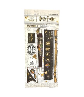 Mad Monkey Harry Potter schrijfwarenset, 6-delige cadeauset voor elke Hogwarts-fan, perfect voor school of op het bureau thuis