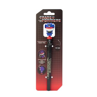 Mad Monkey Transformers balpen, fidgetpen met clip-on figuur, penmerchandise