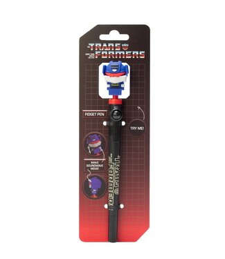 Mad Monkey Transformers balpen, fidgetpen met clip-on figuur, penmerchandise