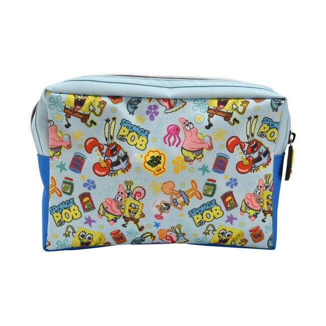 Spongebob Squarepants etui, etui in het ontwerp van Spongebob en Patrick, officiële merch