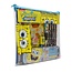 Spongebob Squarepants schrijfset, 11-delige schrijfset met pennen, gummen, liniaal enz., ideaal cadeau-idee voor alle Spongebob-fans